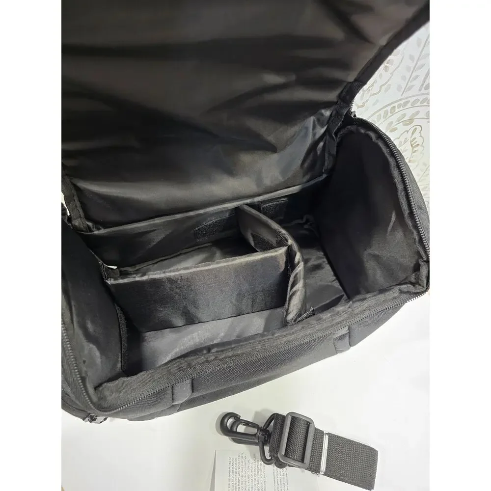 Vivitar VIV-DC-69 Large Gadget Camera Bag Black Adjustable Shoulder Strap